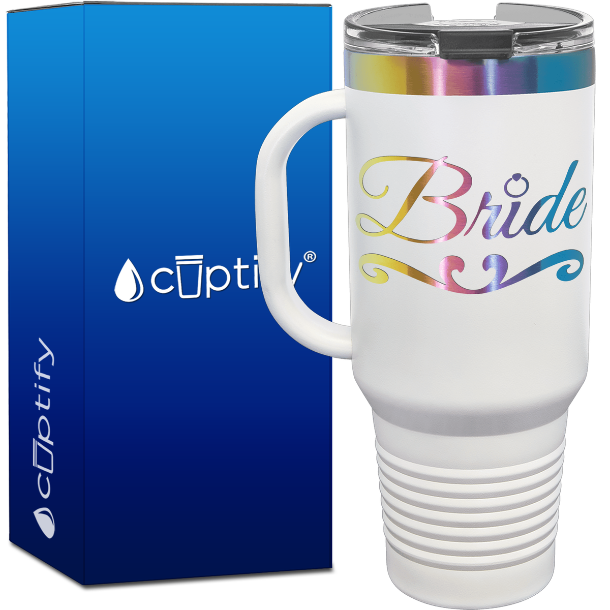 Bride Ornament 40oz Travel Mug