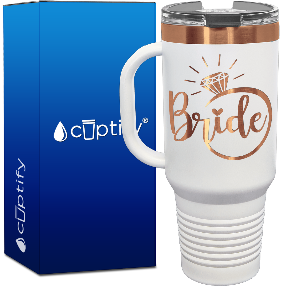 Bride Ring 40oz Travel Mug