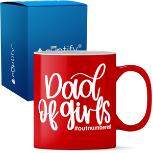 Dad of Girls 11oz Coffee Mug