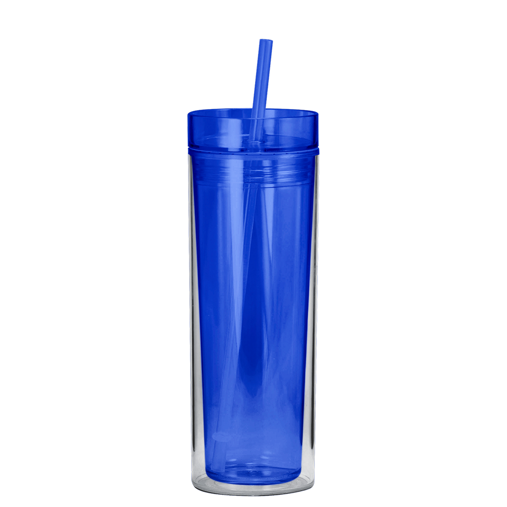 Customized 16oz Acrylic Skinny Tumbler