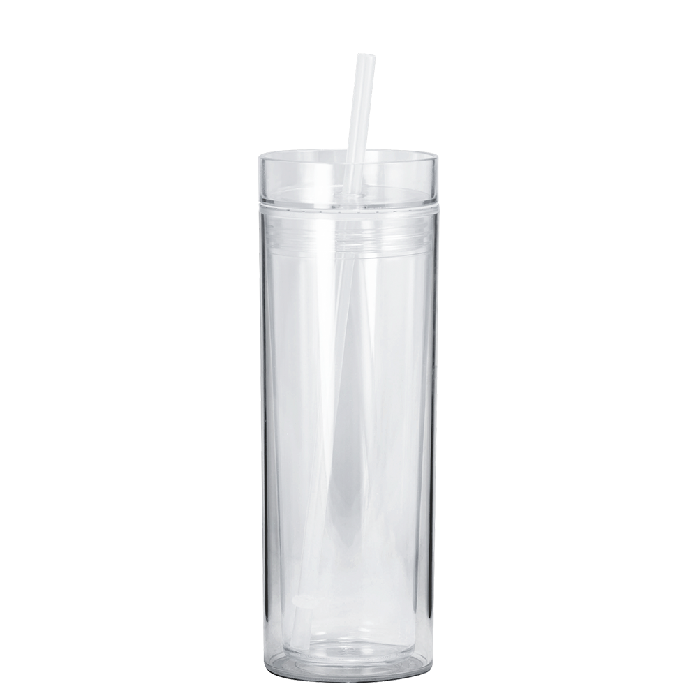 Customized 16oz Acrylic Skinny Tumbler