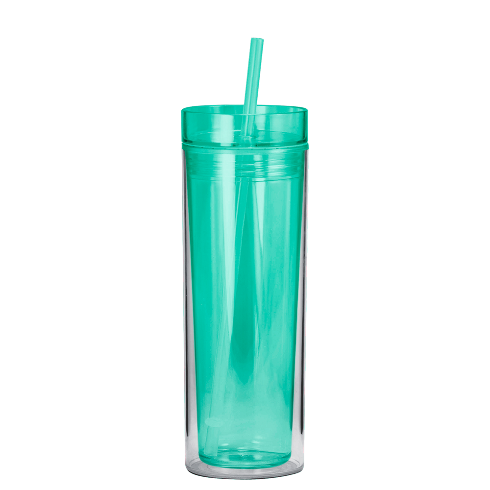 Customized 16oz Acrylic Skinny Tumbler