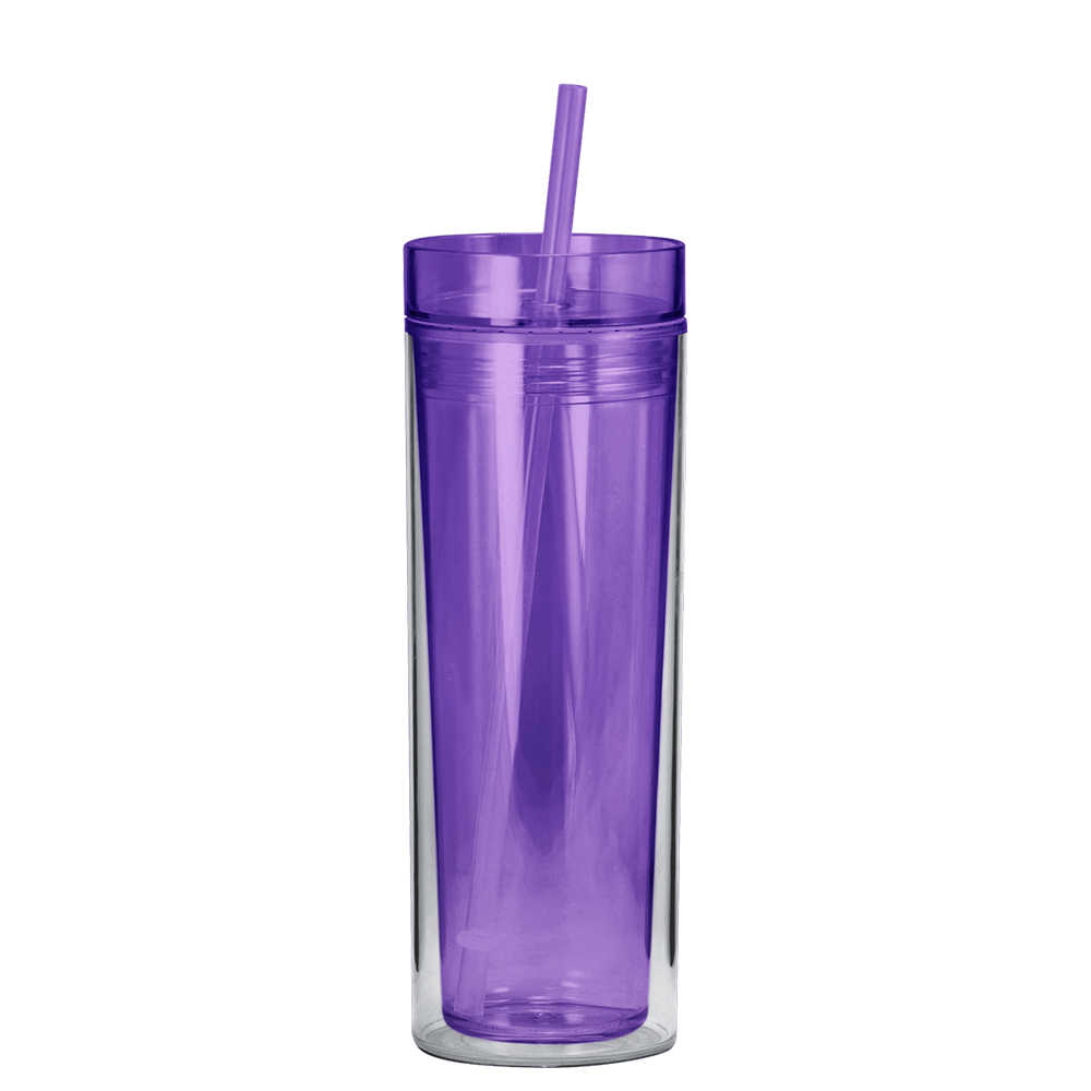 Customized 16oz Acrylic Skinny Tumbler