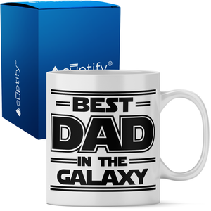 Best Dad in the Galaxy 11oz Ceramic Coffee Mug