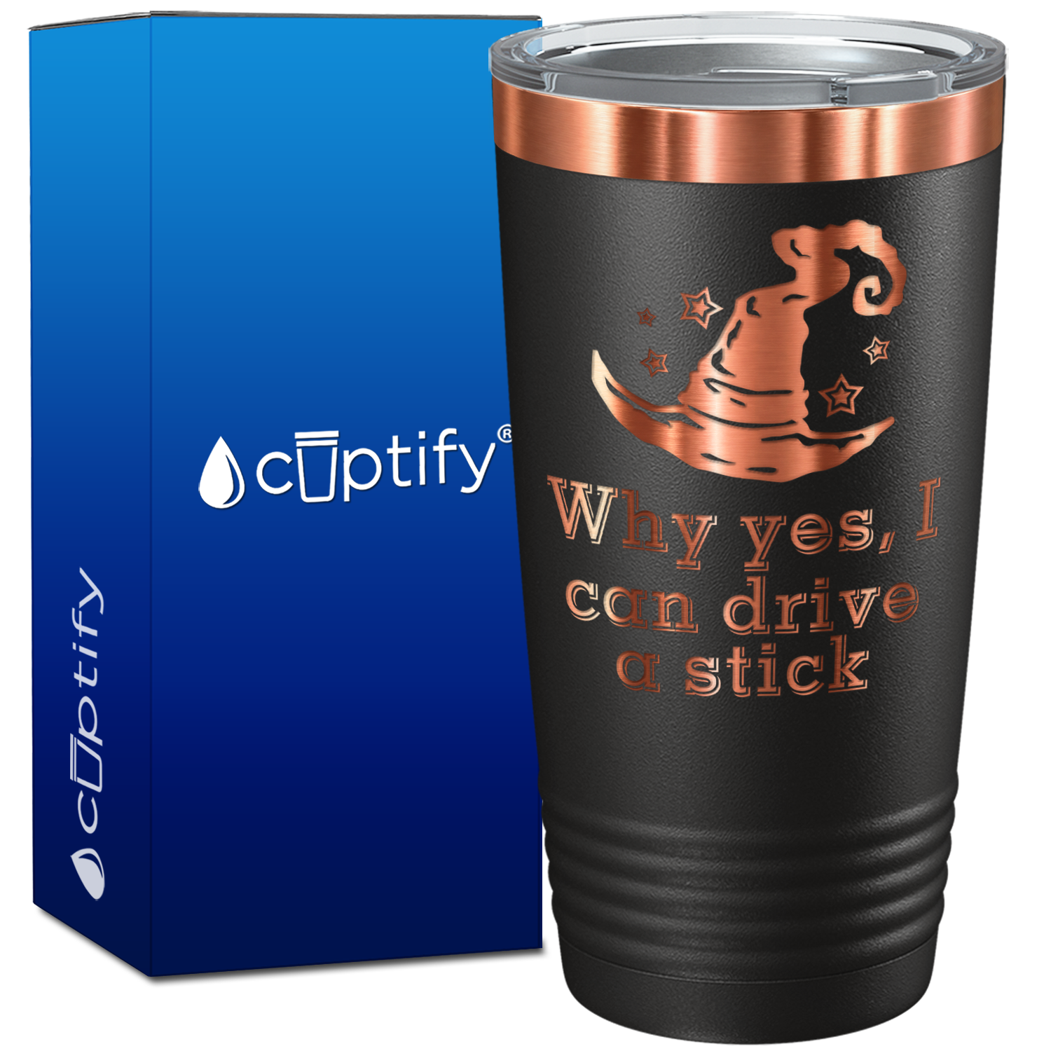 Why Yes, I Can Drive a Stick on Halloween 20oz Tumbler
