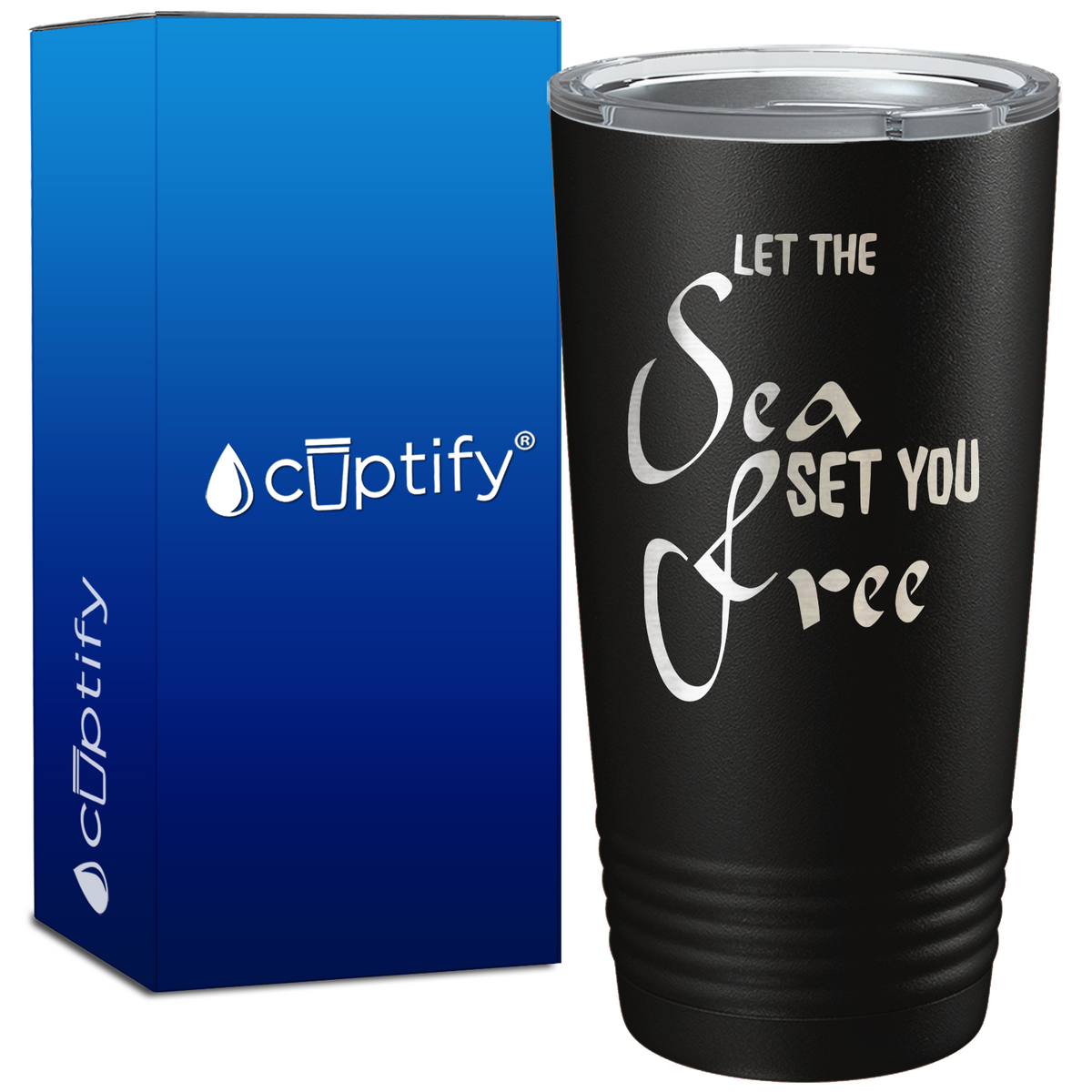 Let the Sea Set you Free 20oz Beach Life Tumbler