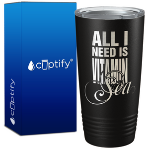 All I Need Is Vitamin Sea 20oz Beach Life Tumbler