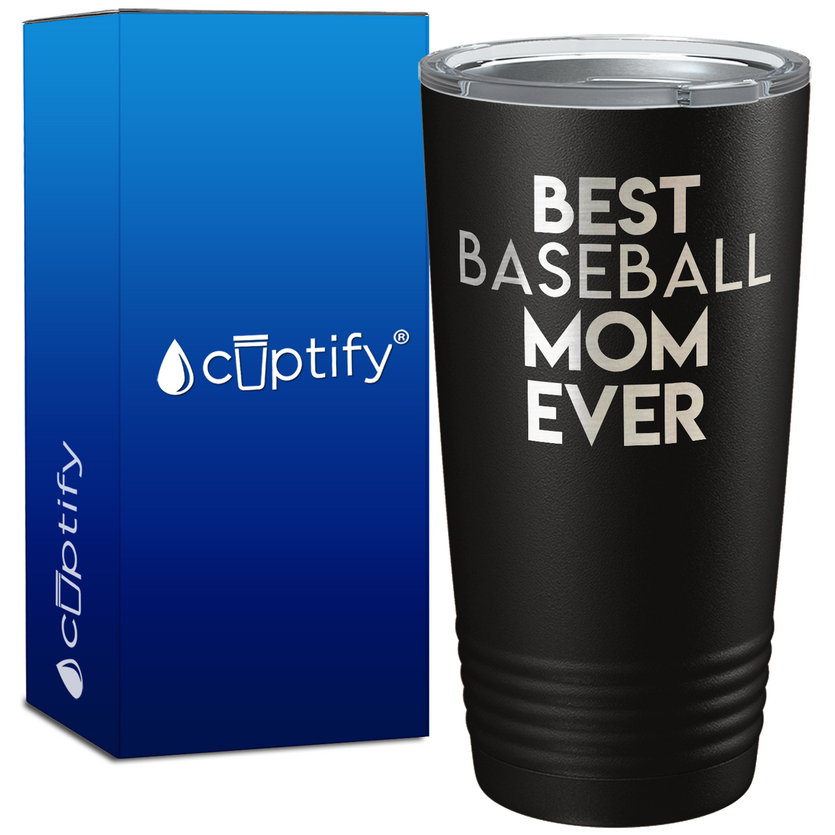 Best Baseball Mom Ever on 20oz Tumbler