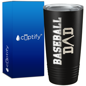 Baseball Dad on 20oz Tumbler