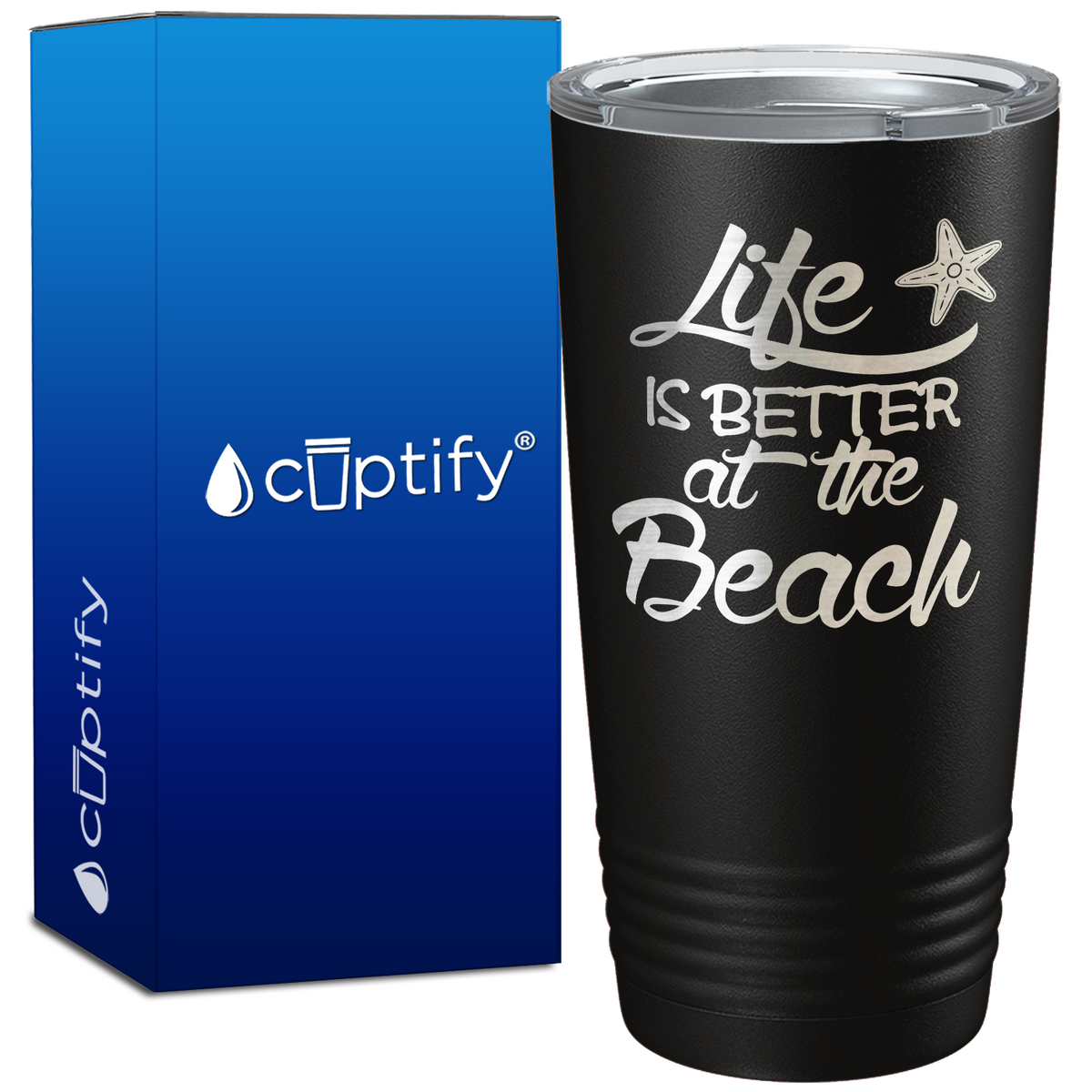 Life is Better at the Beach 20oz Beach Tumbler
