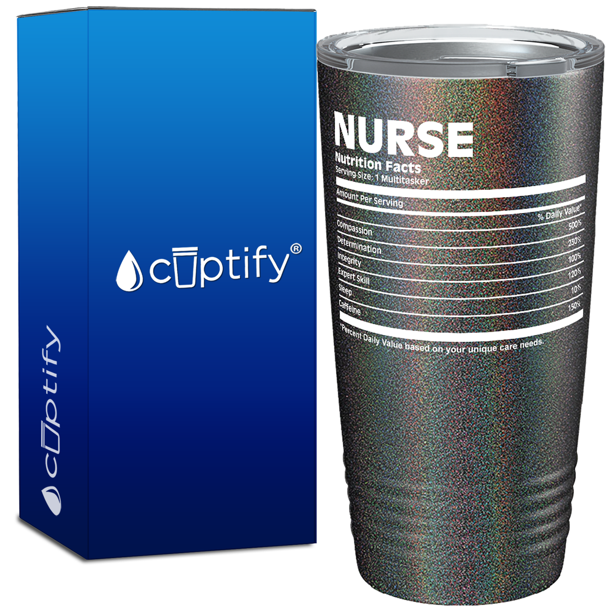Nurse Nutrition Facts 20oz Nurse Tumbler