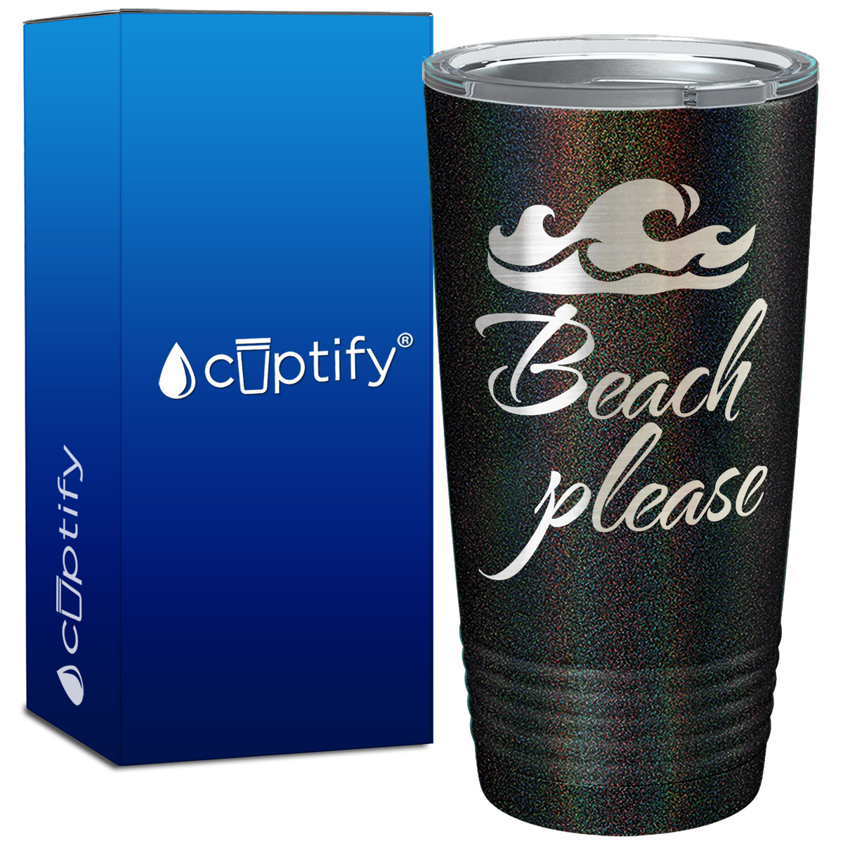 Beach Please 20oz Tumbler