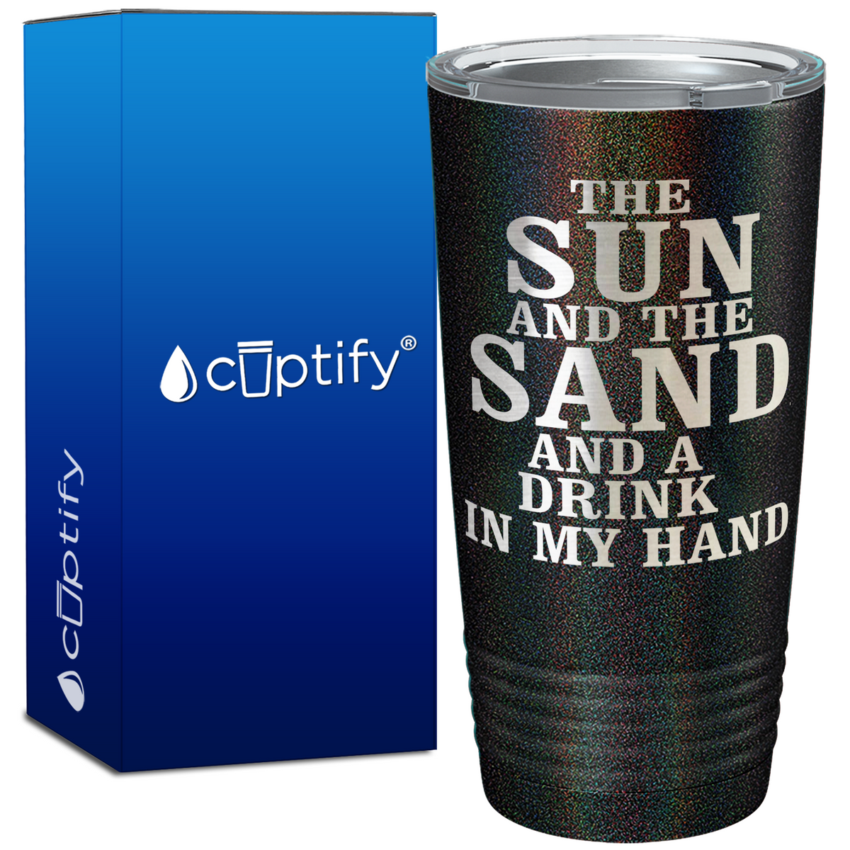 The Sun and the Sand 20oz Beach Tumbler