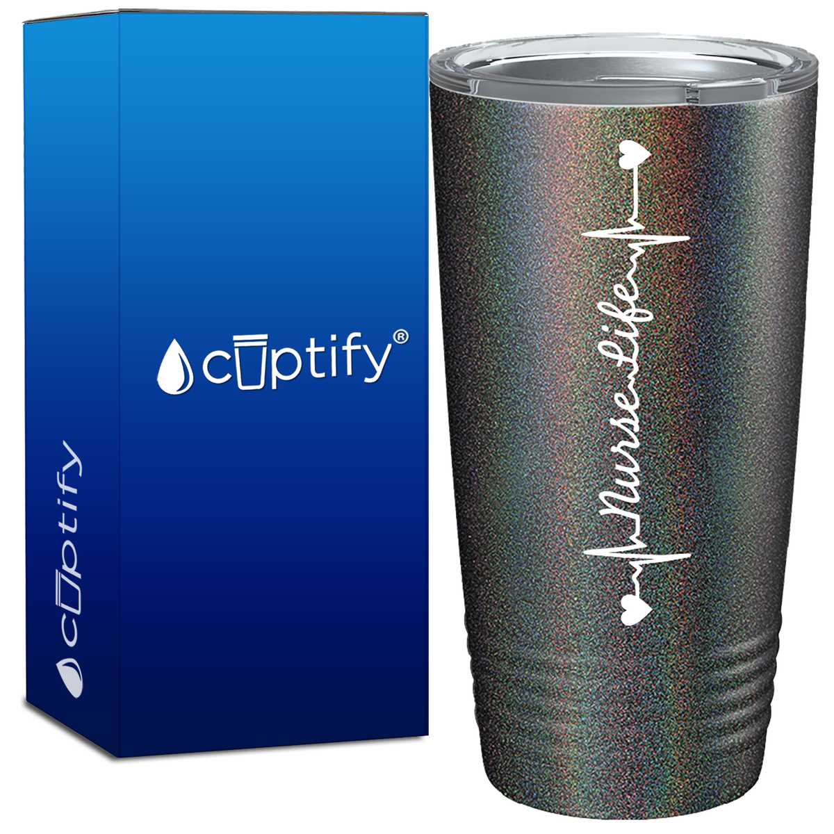Nurse Life Pulse 20oz Nurse Tumbler