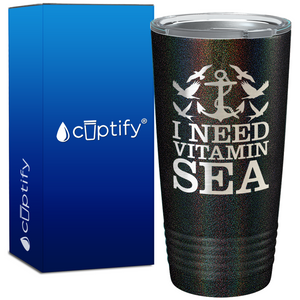 I Need Vitamin Sea 20oz Beach Life Tumbler