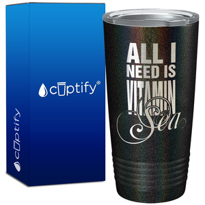 All I Need Is Vitamin Sea 20oz Beach Life Tumbler