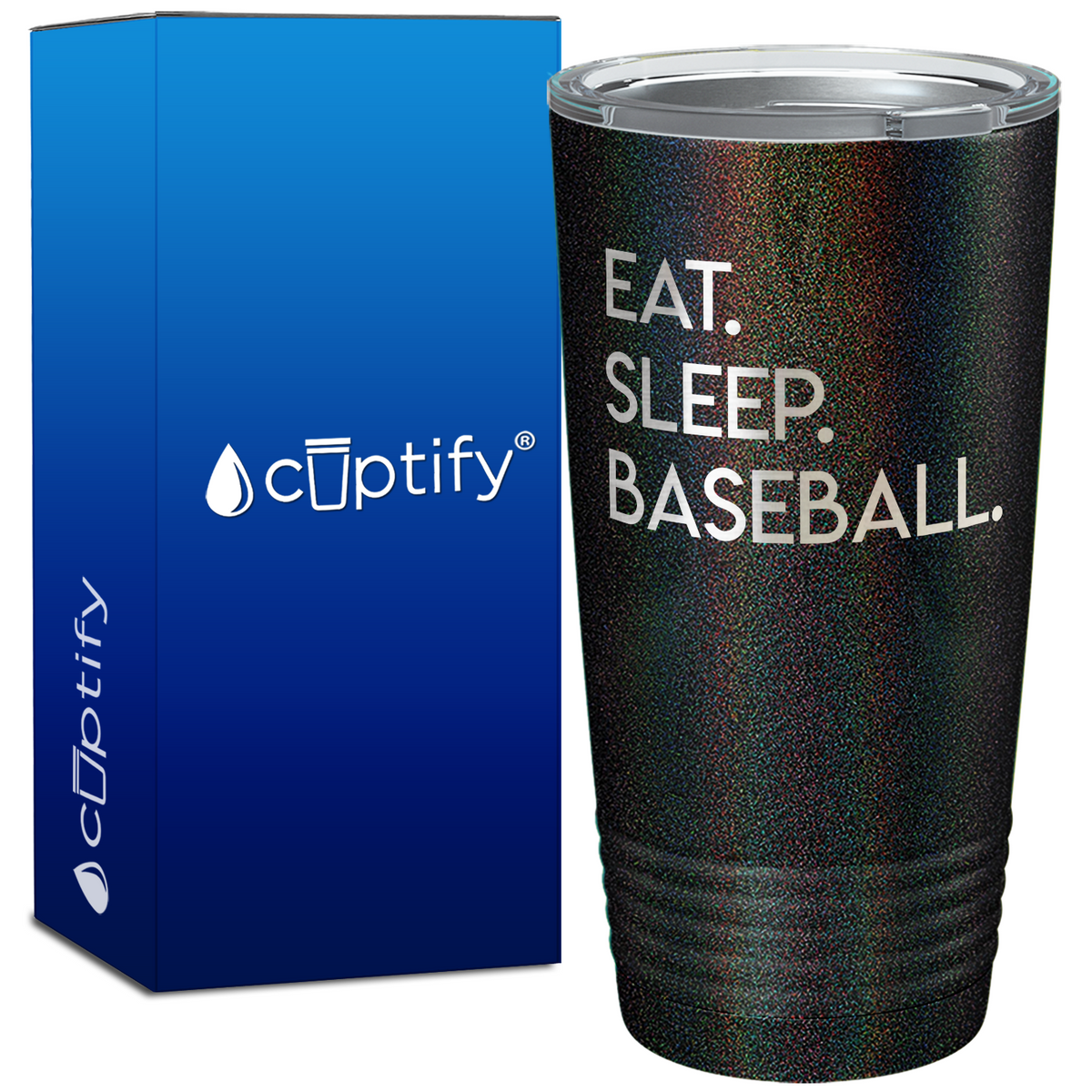 Eat Sleep Baseball on 20oz Tumbler