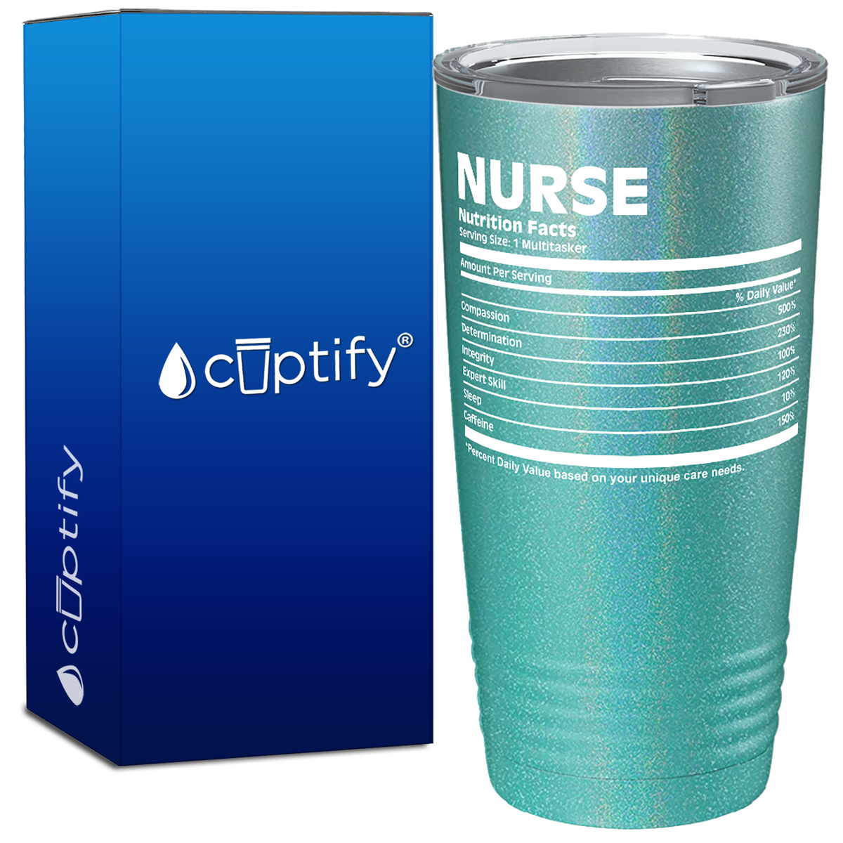 Nurse Nutrition Facts 20oz Nurse Tumbler