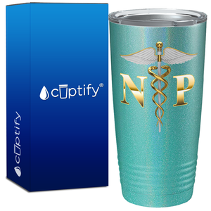 Nurse Practitioner Caduceus 20oz Nurse Tumbler