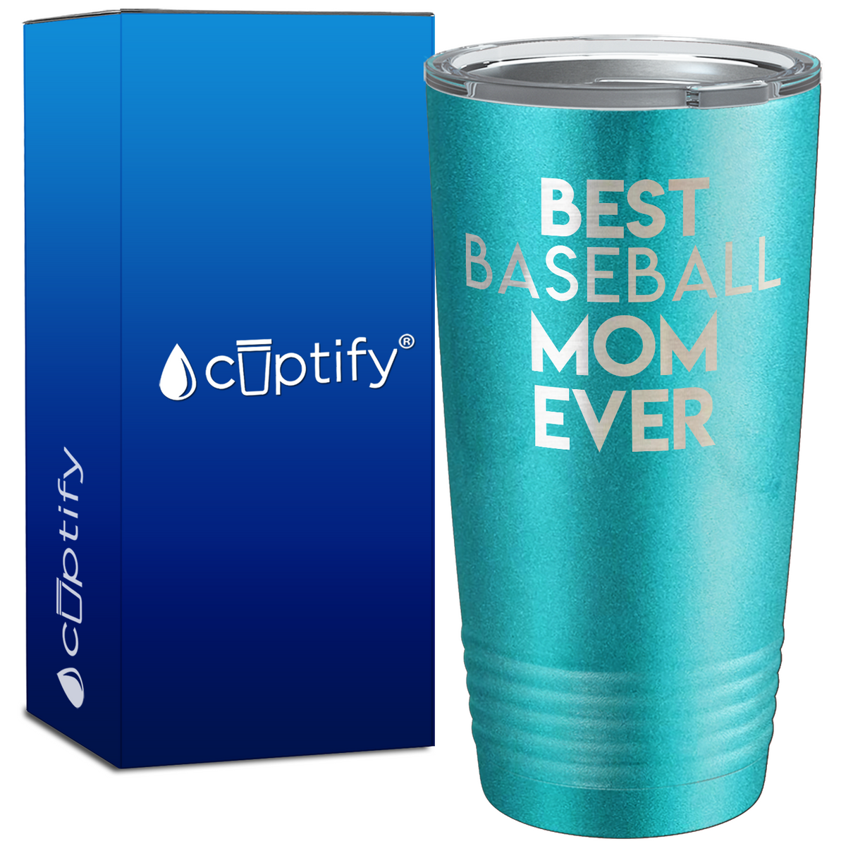 Best Baseball Mom Ever on 20oz Tumbler