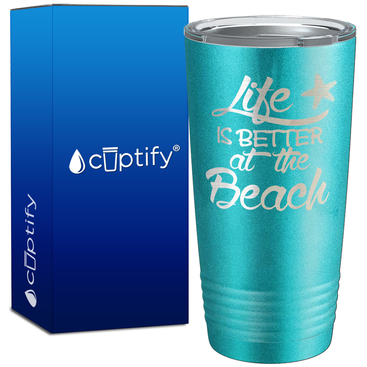 Life is Better at the Beach 20oz Beach Tumbler