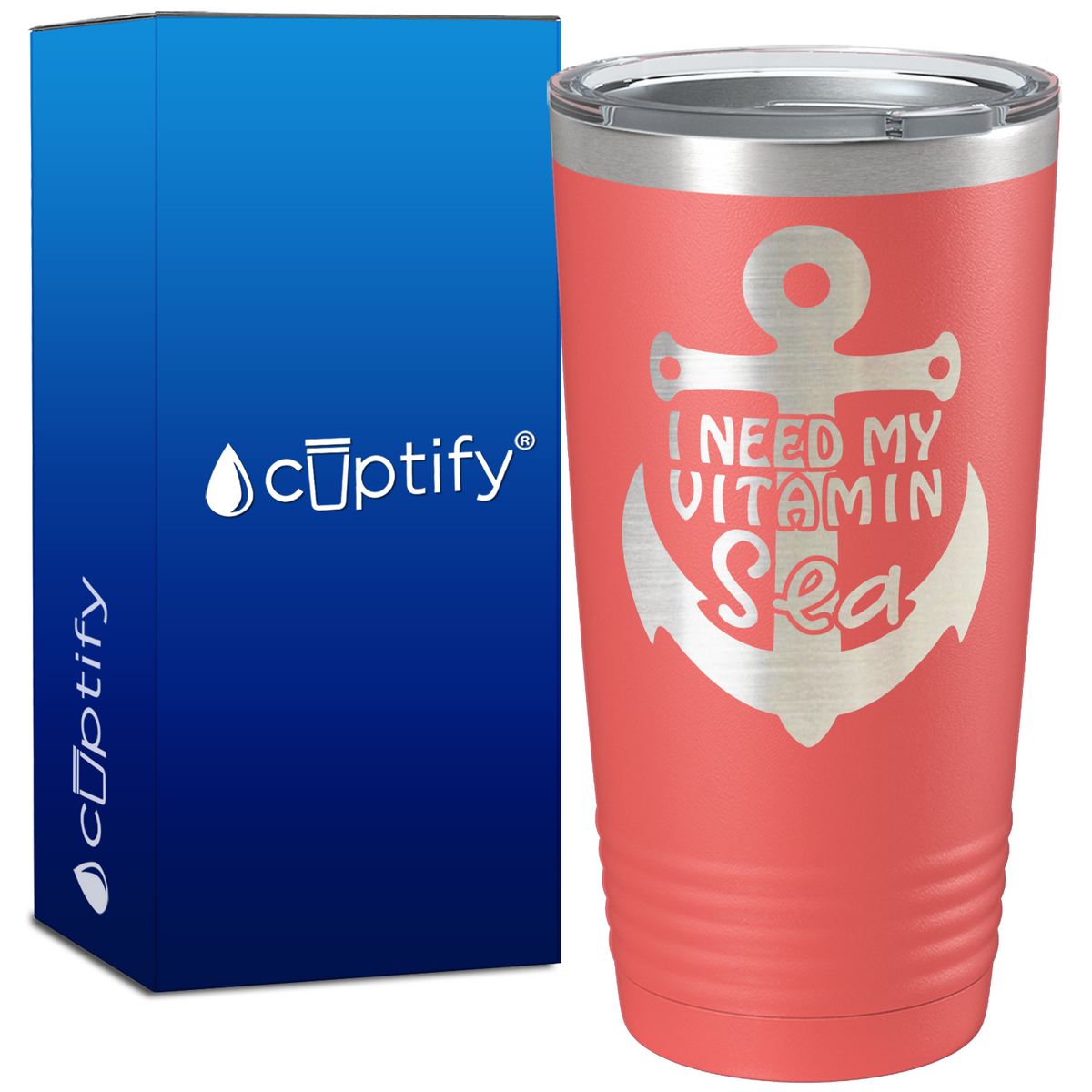 I need my Vitamin Sea Anchor on Beach Life 20oz Tumbler