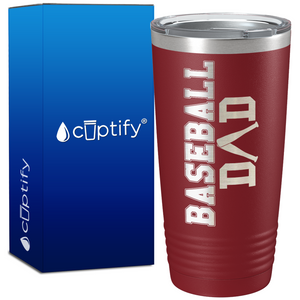 Baseball Dad on 20oz Tumbler