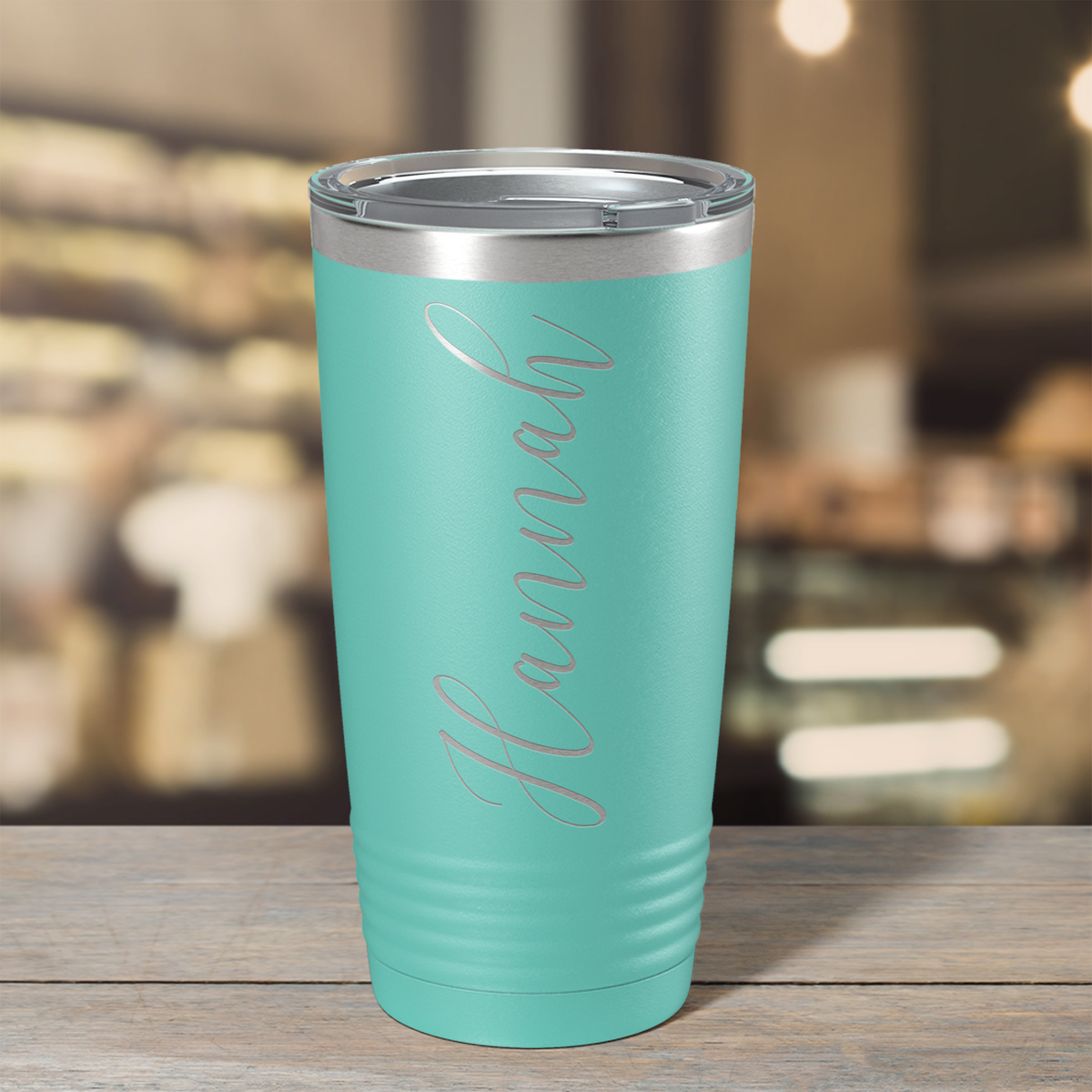 Personalized Seafoam 20oz Engraved Tumbler