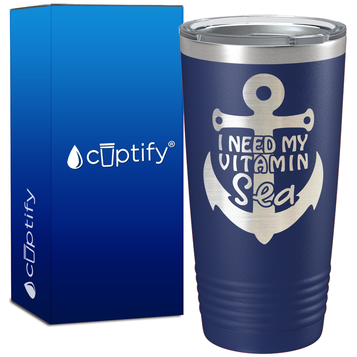 I need my Vitamin Sea Anchor on Beach Life 20oz Tumbler
