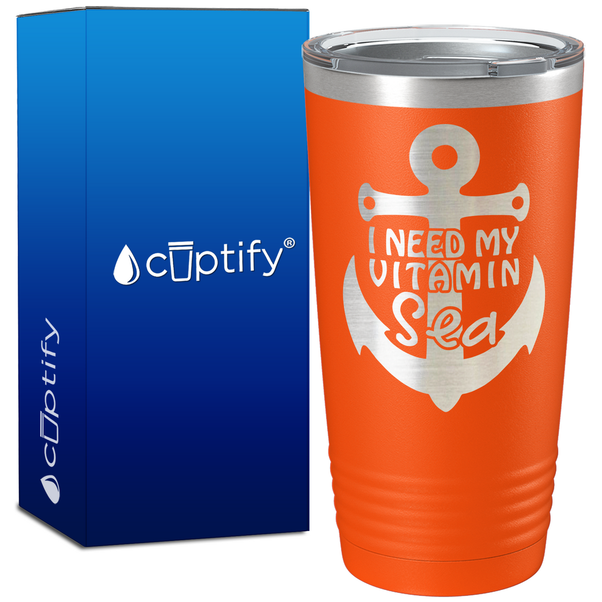 I need my Vitamin Sea Anchor on Beach Life 20oz Tumbler