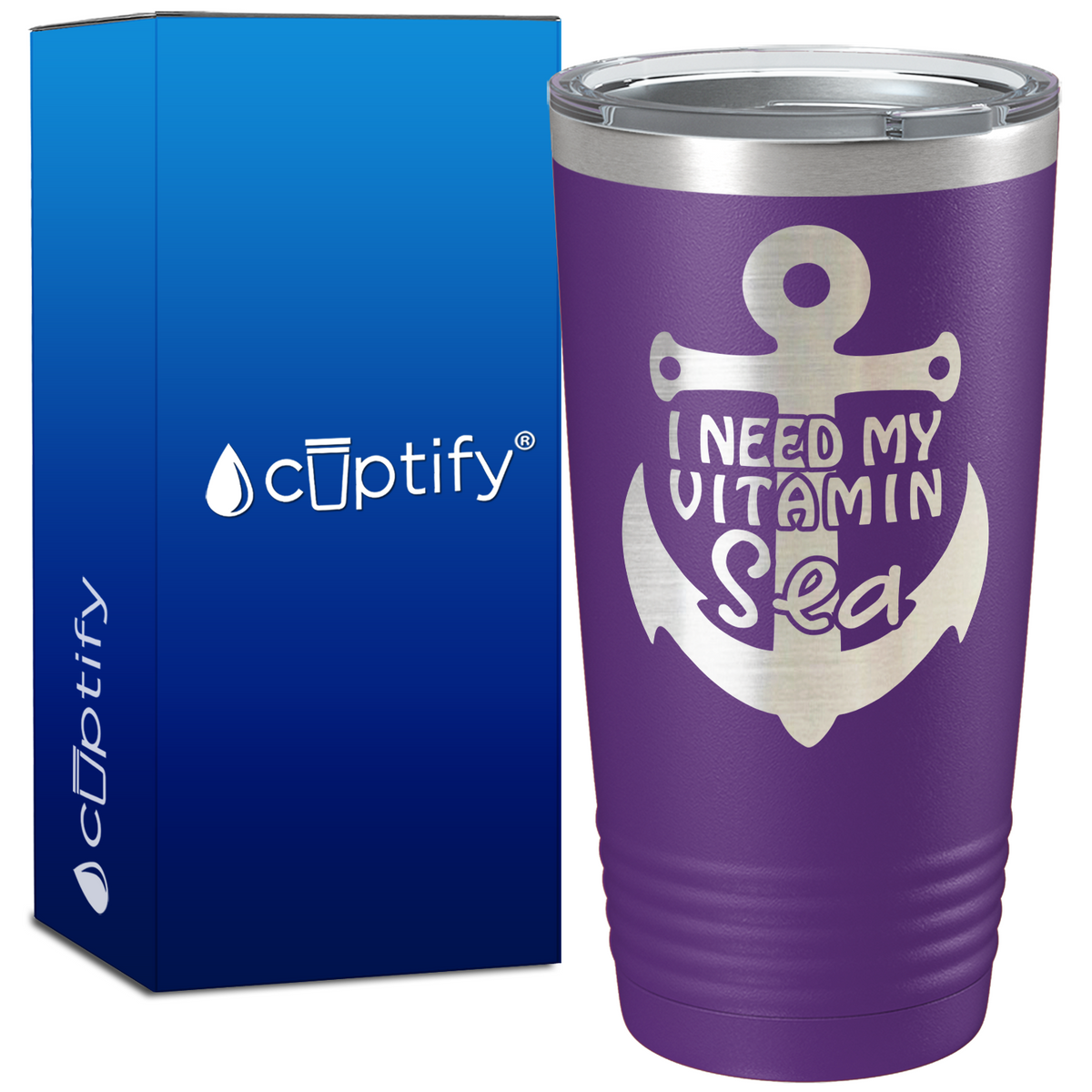 I need my Vitamin Sea Anchor on Beach Life 20oz Tumbler