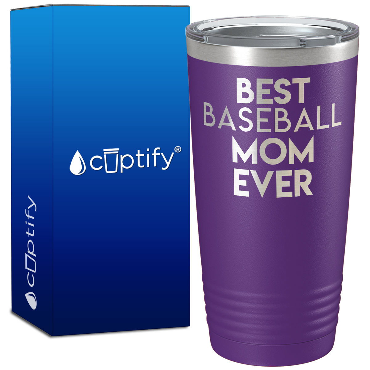 Best Baseball Mom Ever on 20oz Tumbler