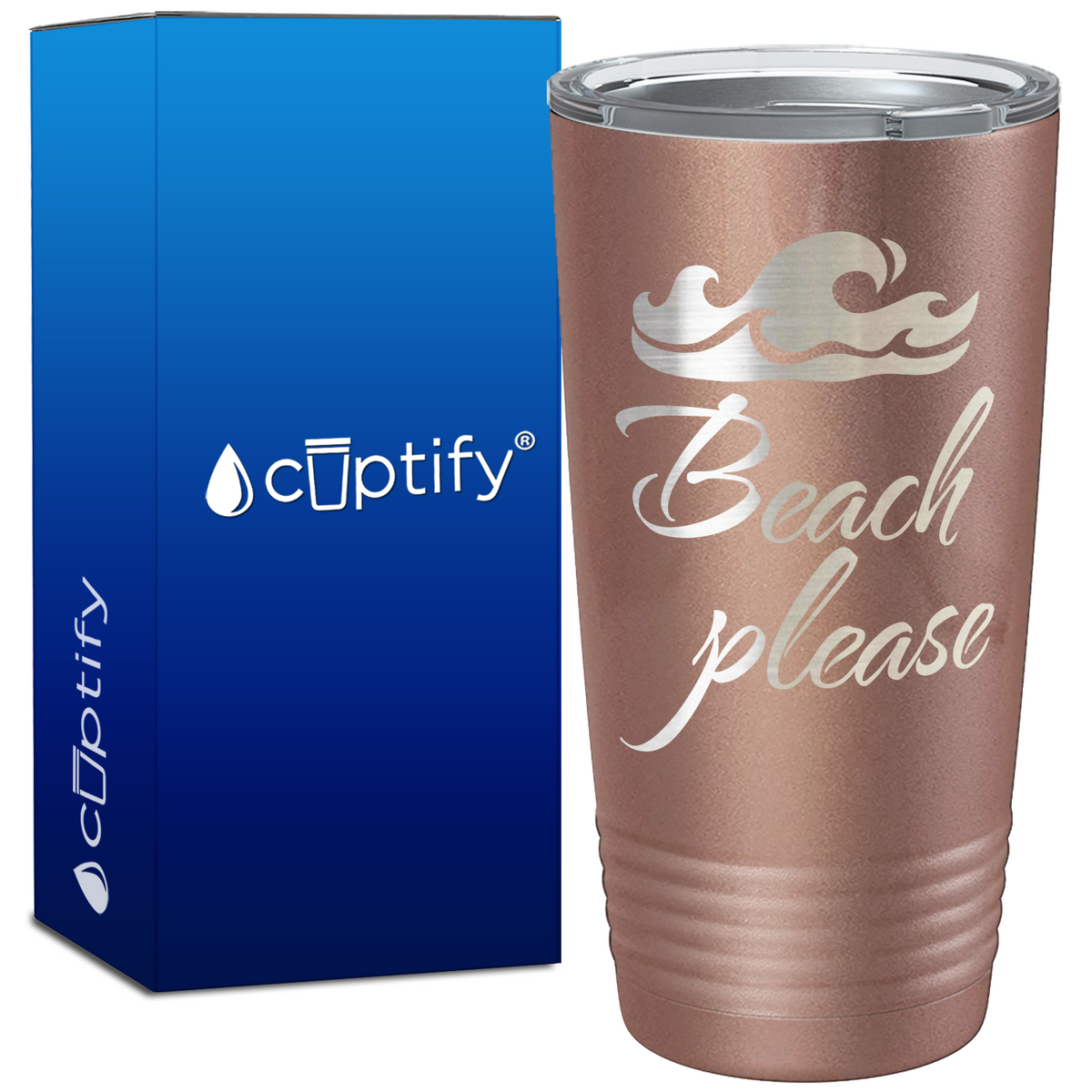 Beach Please 20oz Tumbler