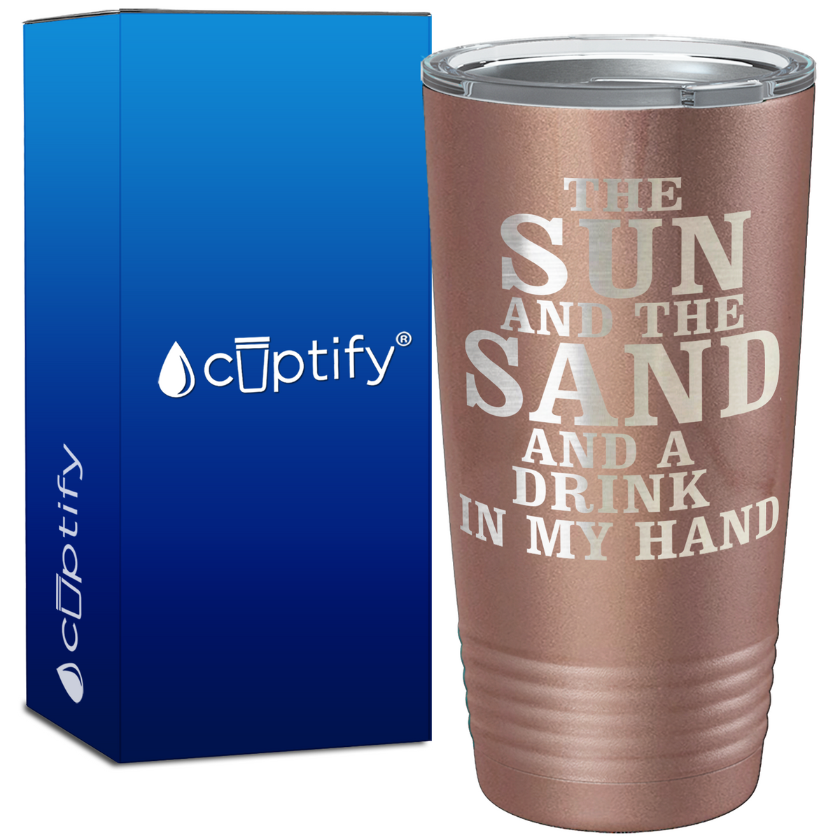 The Sun and the Sand 20oz Beach Tumbler