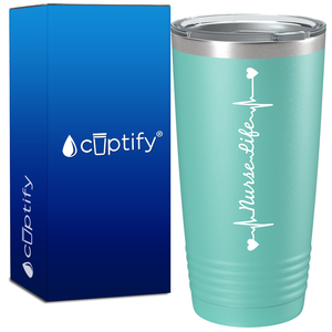 Nurse Life Pulse 20oz Nurse Tumbler