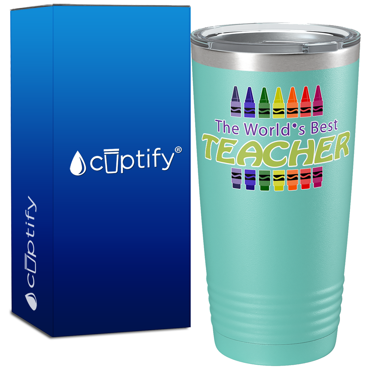The World's Best Teacher on 20oz Tumbler