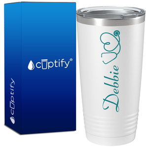 Personalized Nurse Stethoscope 20oz Nurse Tumbler