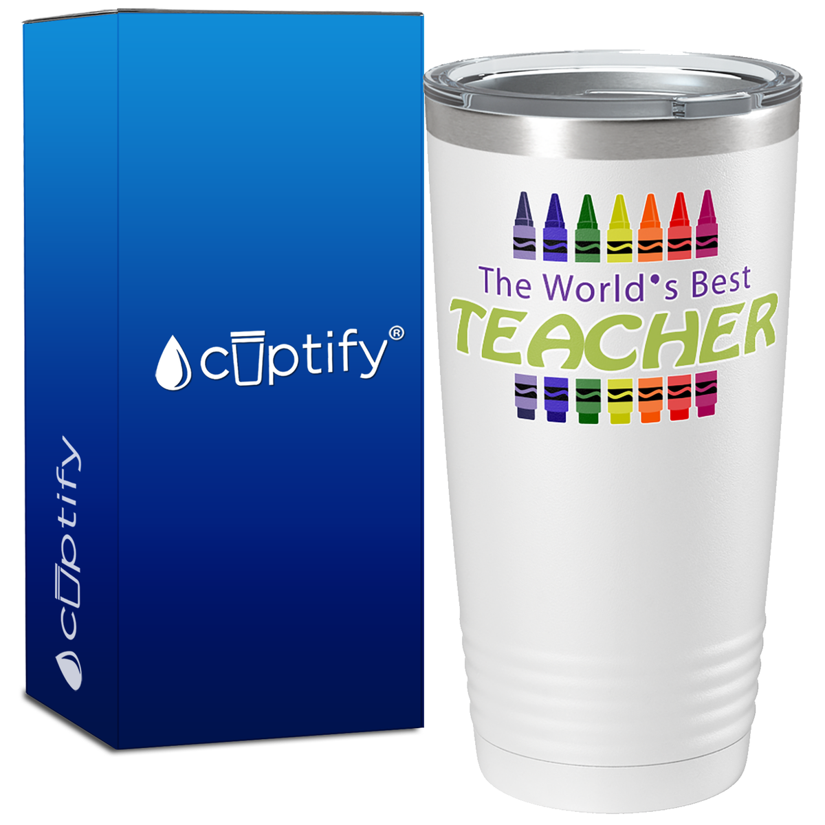 The World's Best Teacher on 20oz Tumbler