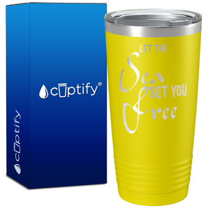 Let the Sea Set you Free 20oz Beach Life Tumbler