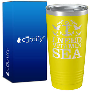 I Need Vitamin Sea 20oz Beach Life Tumbler