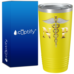 Nurse Practitioner Caduceus 20oz Nurse Tumbler