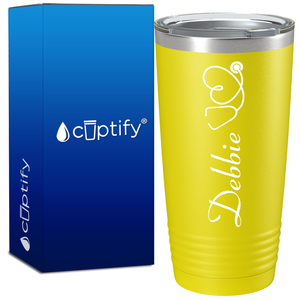 Personalized Nurse Stethoscope 20oz Nurse Tumbler