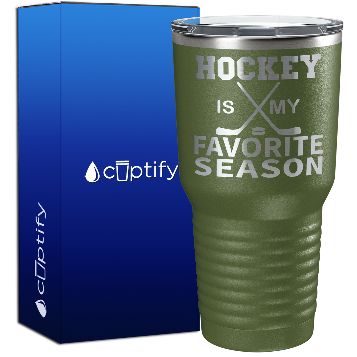 Hockey is My Favorite Person 30oz Hockey Tumbler