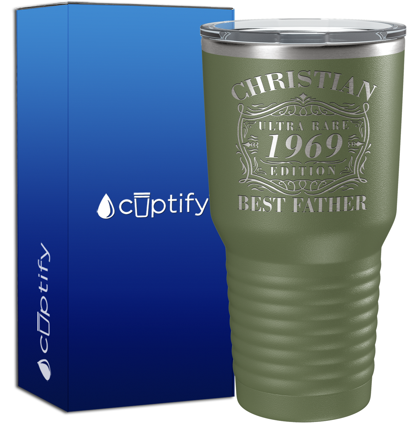 Personalized Ultra Rare Edition Best Father 30oz Dad Tumbler