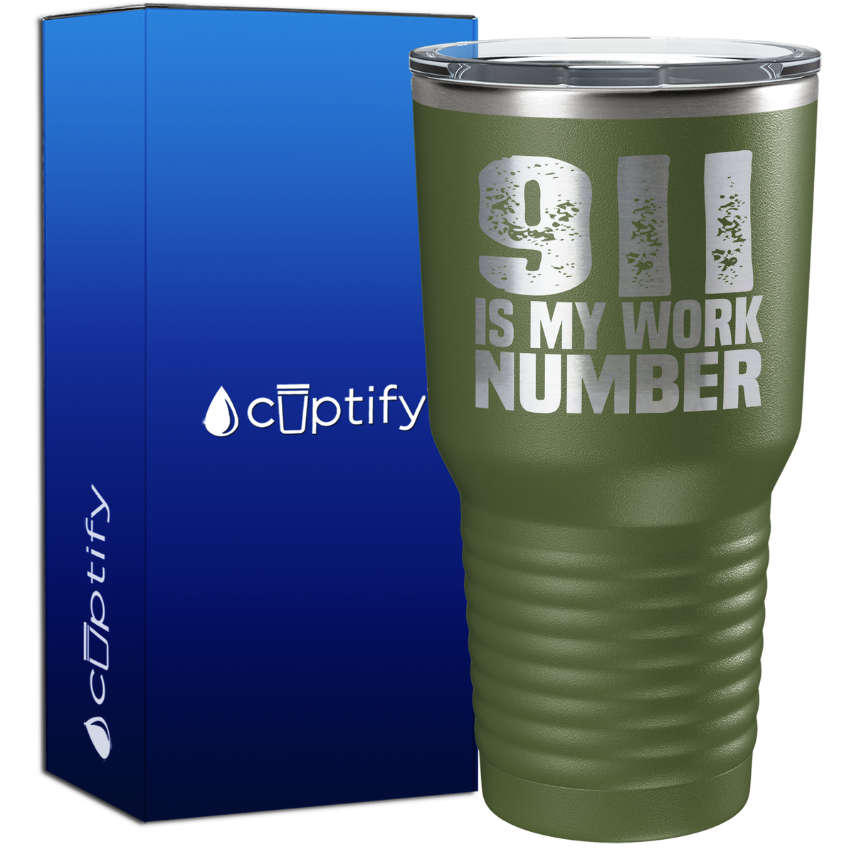 911 Is my Work Number 30oz Dispatcher Tumbler
