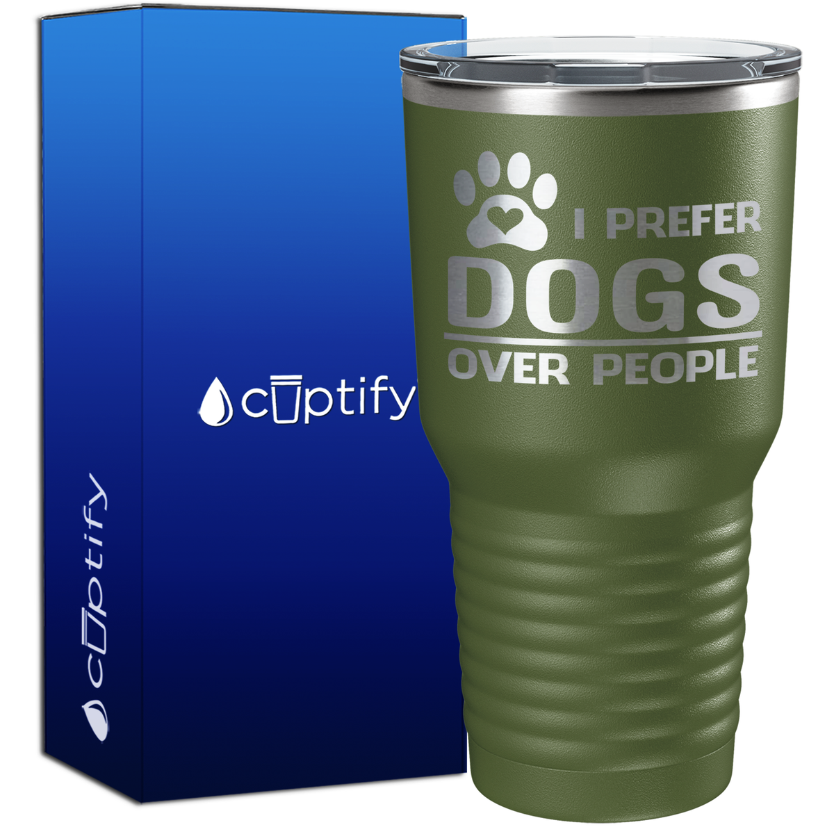 I Prefer Dogs over People 30oz Dogs Tumbler
