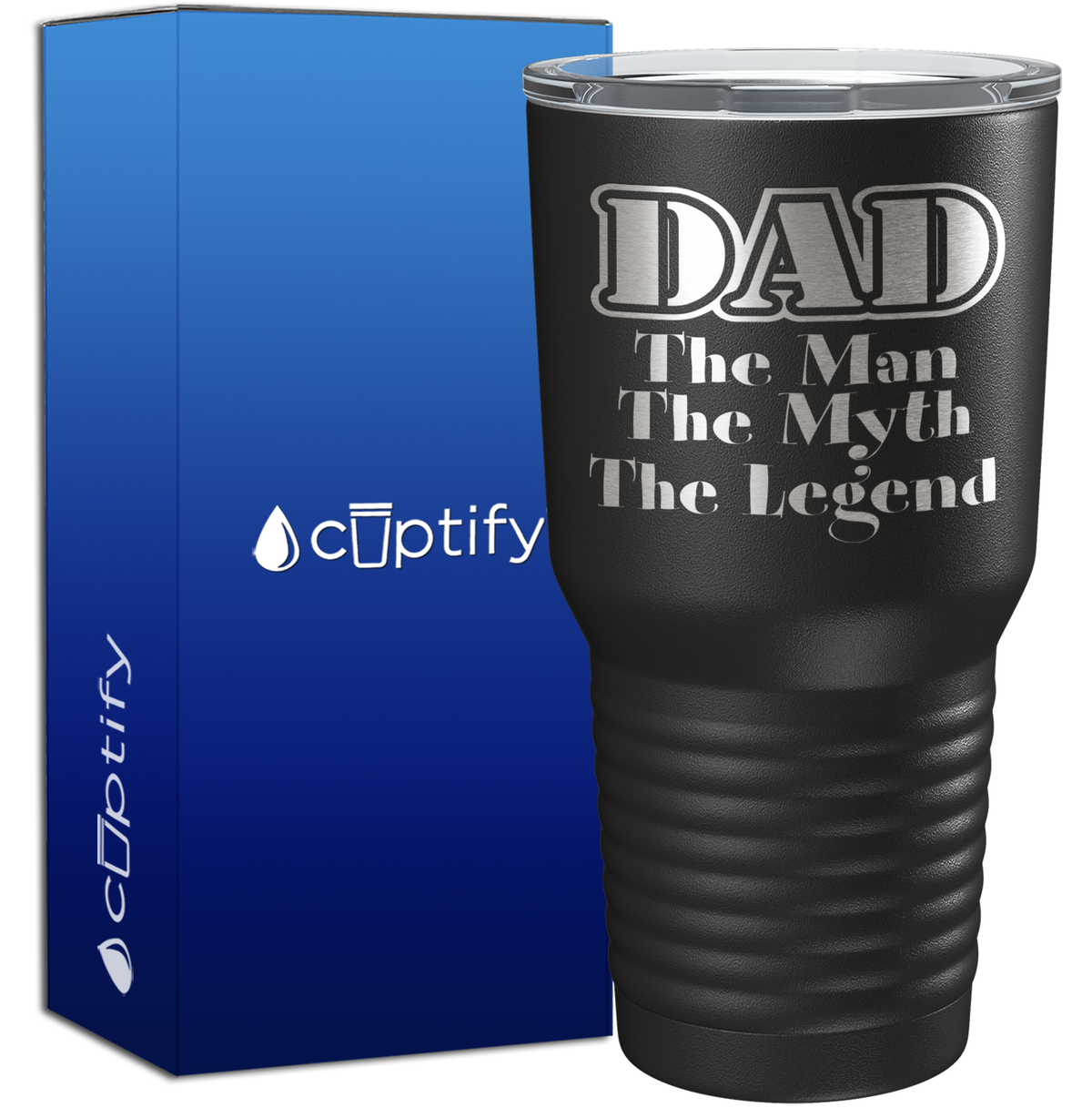 DAD Man Myth Legend 30oz Dad Tumbler