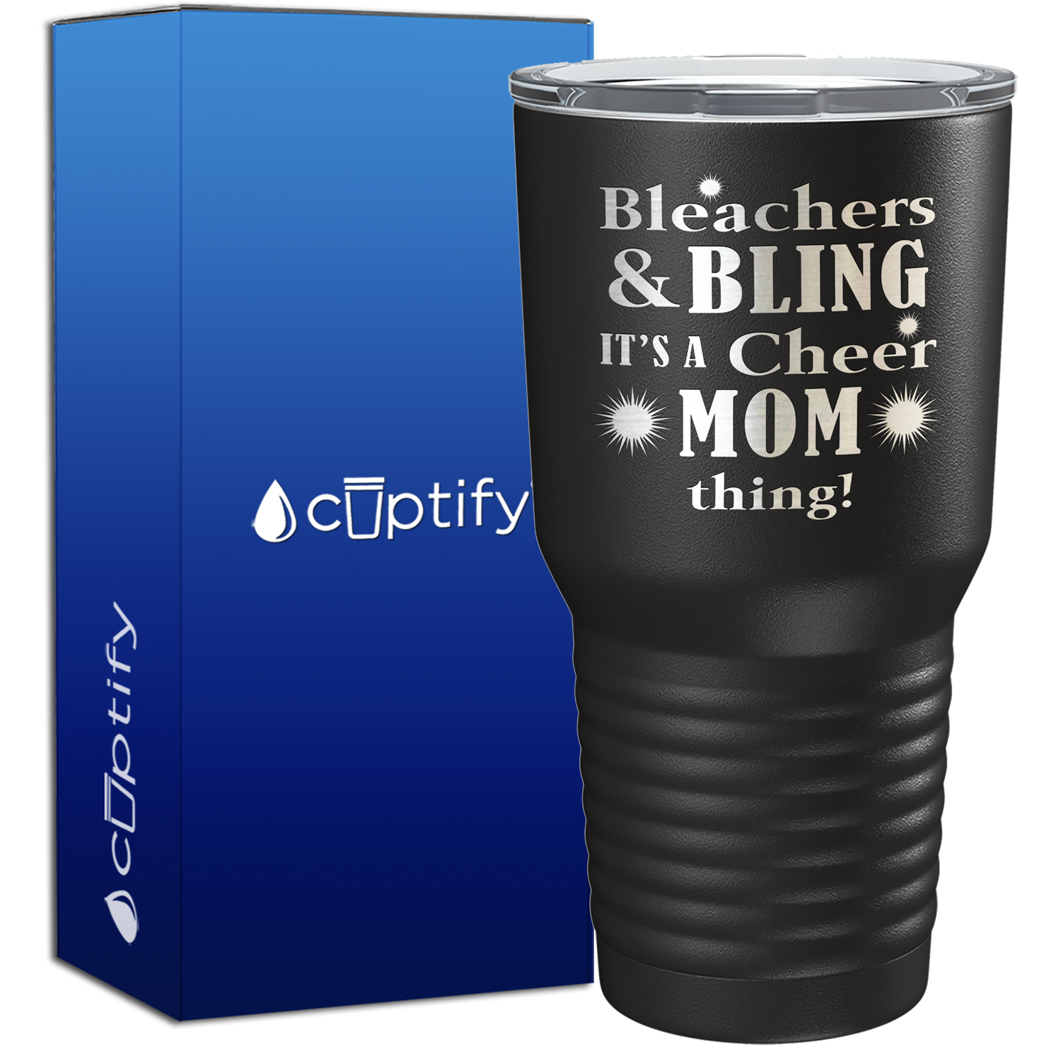 Bleachers & Bling 30oz Cheer Tumbler