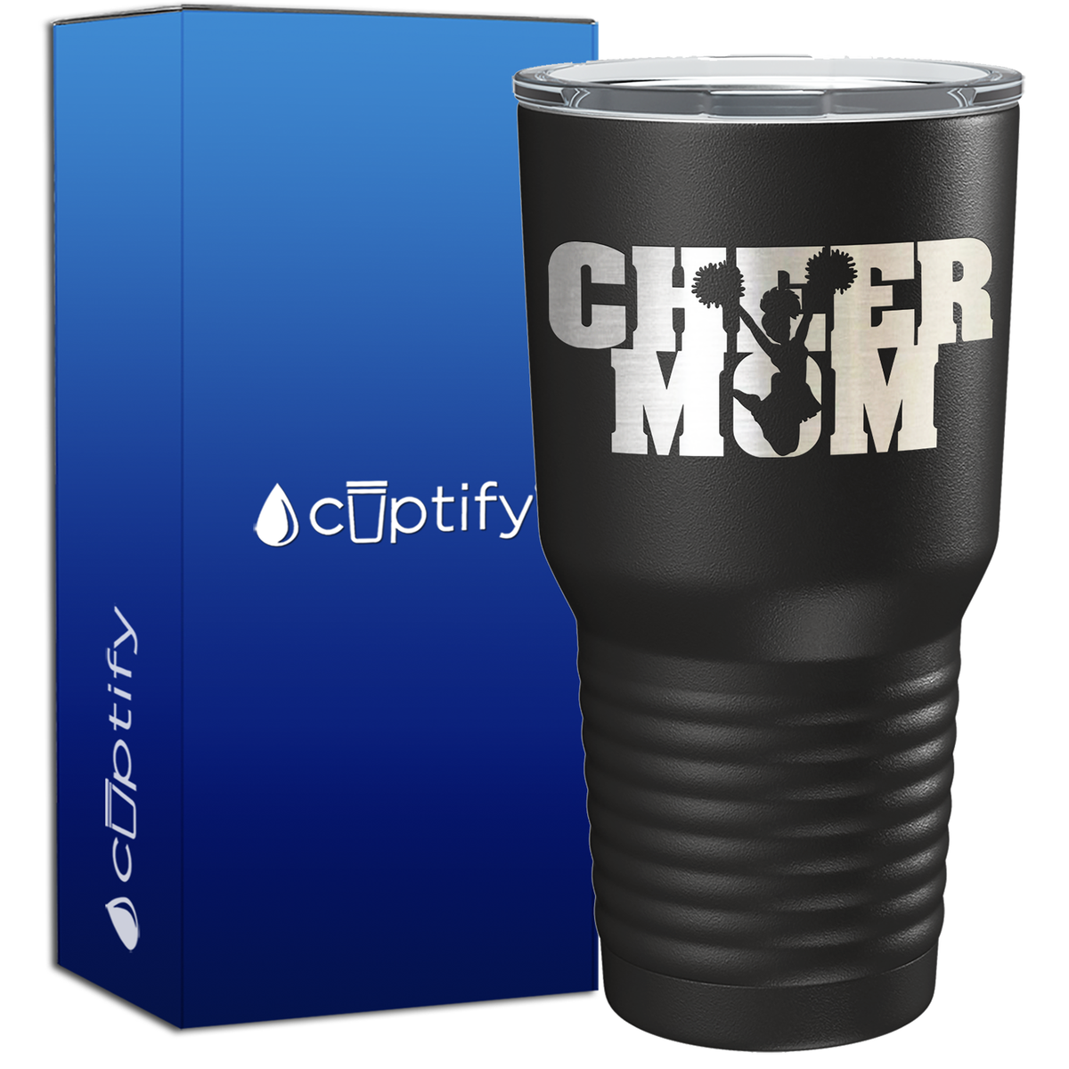 Cheer Mom 30oz Cheer Tumbler