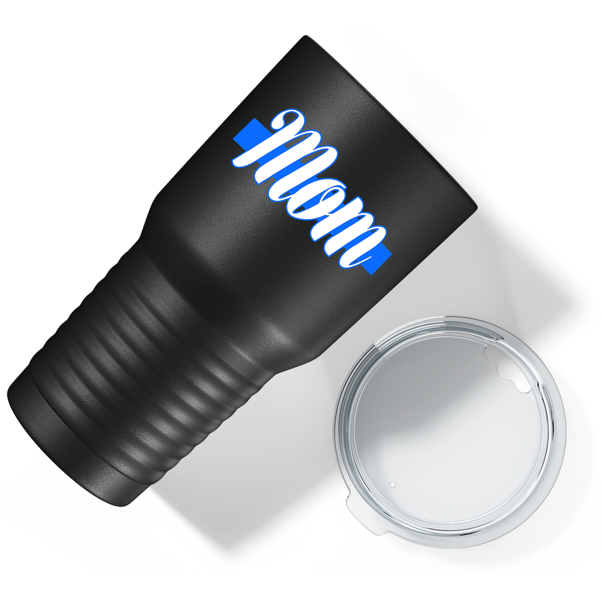 Police Mom on Black 30oz Police Tumbler